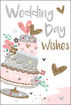 Picture of WEDDING DAY WISHES CARD